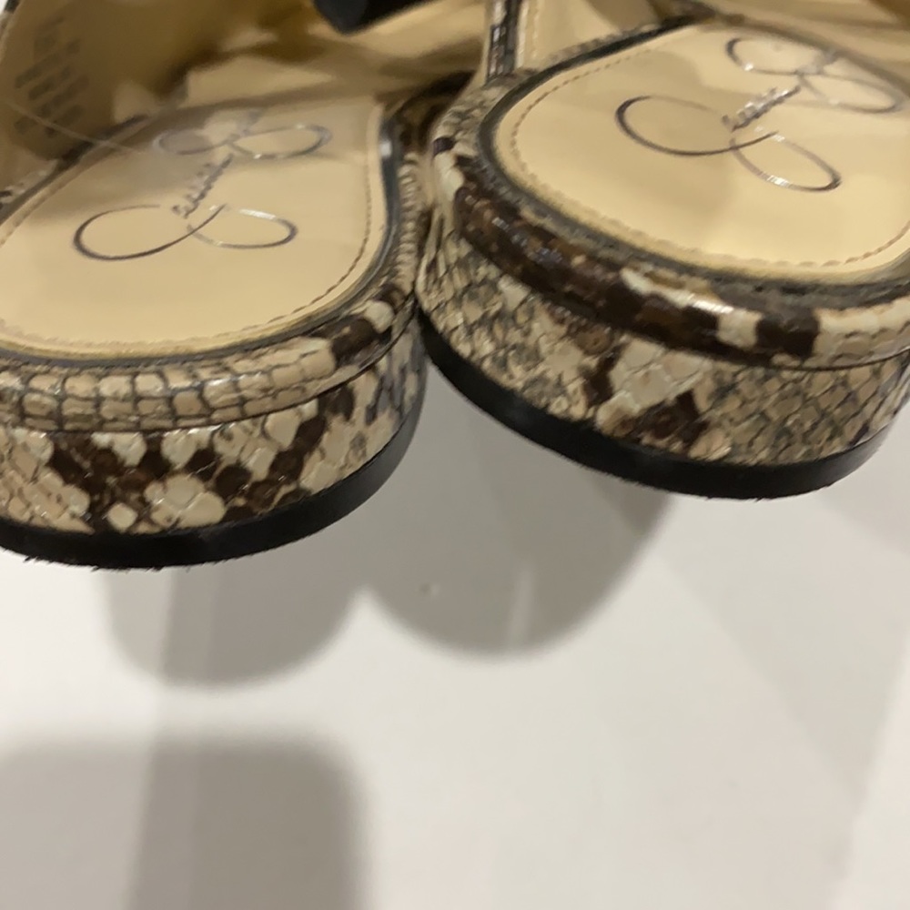 Jessica Simpson Python Print Flats Size Size 9.5 - image 5